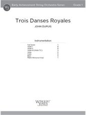 Trois Danses Royales (Full Score)