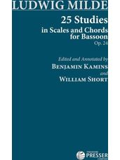 25 Studies in Scales and Chords for Bassoon, Op. 24
