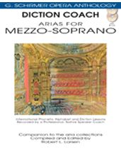 Diction Coach - G. Schirmer Opera Anthology Mezzo Soprano