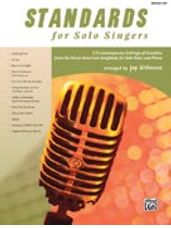 Standards for Solo Singers (Book)