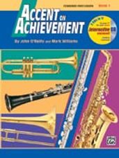 Accent on Achievement Book 1 [Combined Percussion S.D., B.D., Access. & Mallet Percussion]