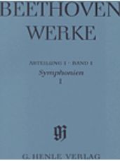 Symphonies I No 1 And 2 (with Critical Report)series I Volume 1