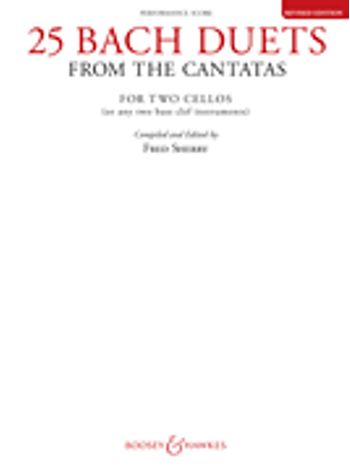 25 Bach Duets from the Cantatas For Two Cellos