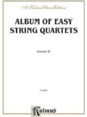 Album of Easy String Quartets, Volume III