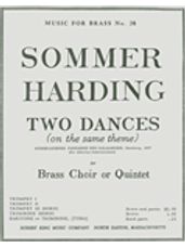 Two Dances (on the same theme) for Brass Choir or Quintet