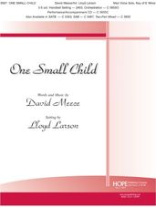 One Small Child - Medium Voice Solo, Key of E Minor