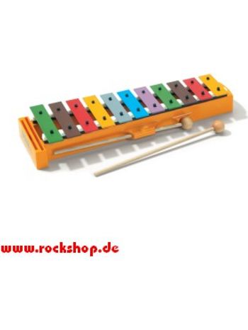 Child's Glockenspiel, 11 bars, plastic base