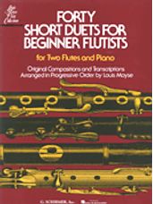 Forty Short Duets for Beginner Flutists