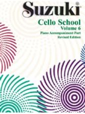 Suzuki Cello School Piano Acc., Volume 6