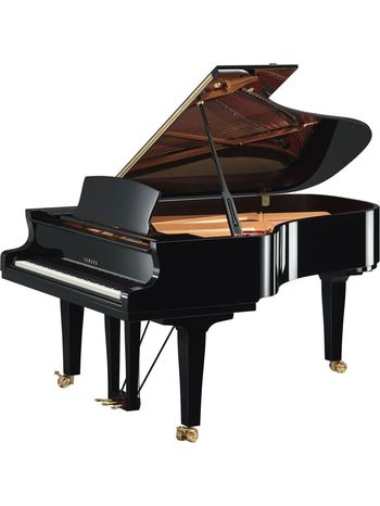 Yamaha S6X Silent Grand Piano - 7'0" - Polished Ebony