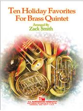 Ten Holiday Favorites For Brass Quintet (Trumpet 1)