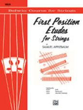 First Position Etudes for Strings, Level 2 [Violin]