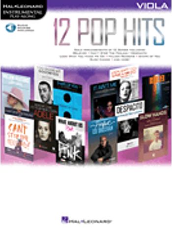 12 Pop Hits - Viola (Book/Audio Access)