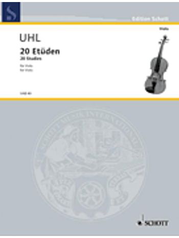 20 Etudes (Viola Solo)