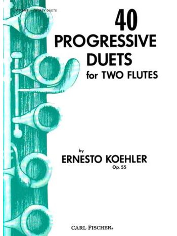 40 Progressive Duets for Two Flutes Vol. I