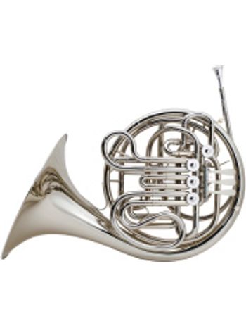 Holton H379 French Horn - clear lacquered nickel silver