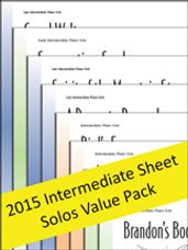 Value Pack #106540 Intermediate Solo Sheet