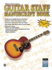 21st Century Guitar Staff Manuscript Book
