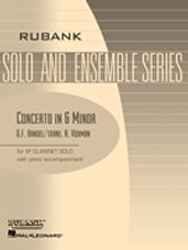 Concerto  In G Minor (B Flat Clarinet Solos With Piano)