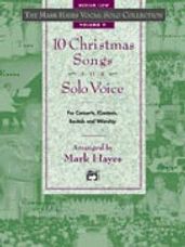 10 Christmas Songs for Solo Voice - Med Low CD Only
