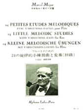 24 Petites Etudes Melodiques Avec Variations / 24 Little Melodic Studies
