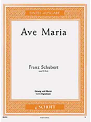 Ave Maria, Op. 52, No. 6 (D 839)