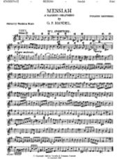 G. F. Handel: Messiah: Second Violin (Edited By Watkins Shaw)