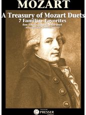 Treasury of Mozart Duets 7 Familiar Favorites, A