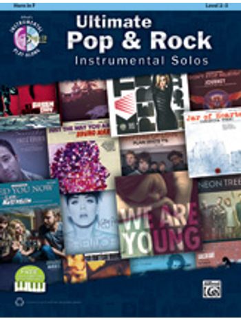Ultimate Pop & Rock Instrumental Solos (F Horn Book/CD)
